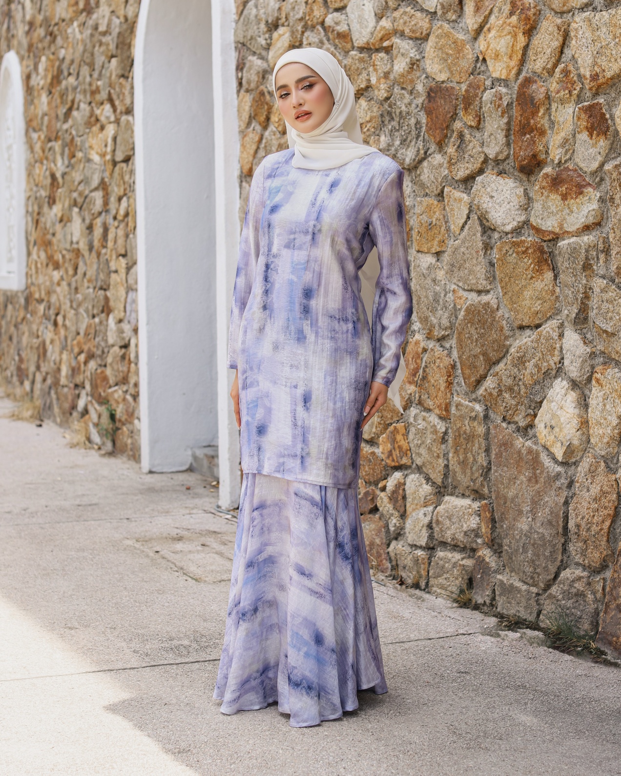 BRYNA KURUNG- - INDIGO PURPLE